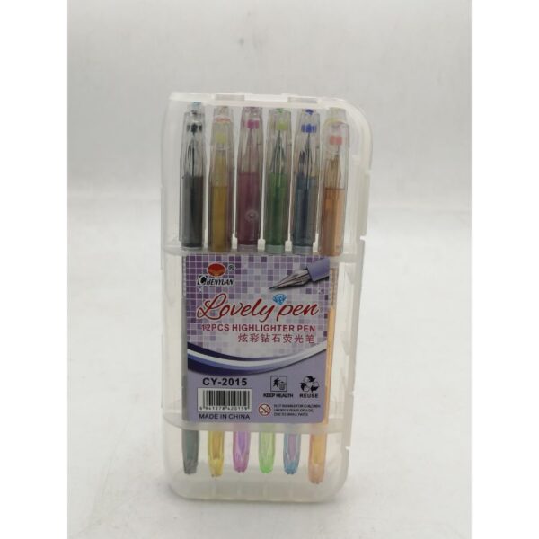 قلم دياموند ملون طقم × 10