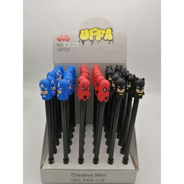 قلم حبر اشكال رأس رابر × 36  M-127A