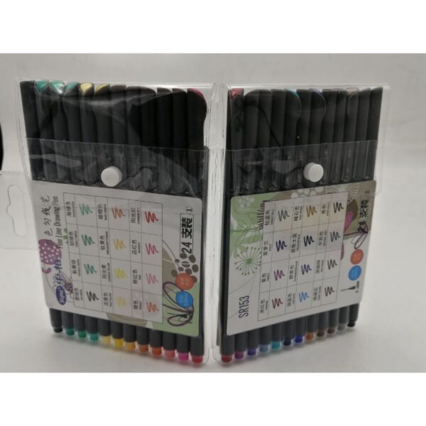 قلم حبر سيبا 24لون