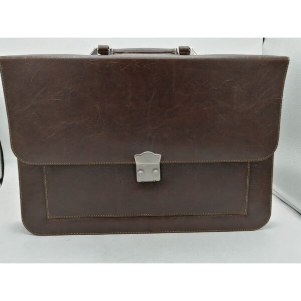 حقيبة محامي جلد .