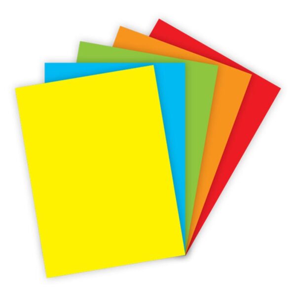 كرتون ملون كامل لفة 100×68